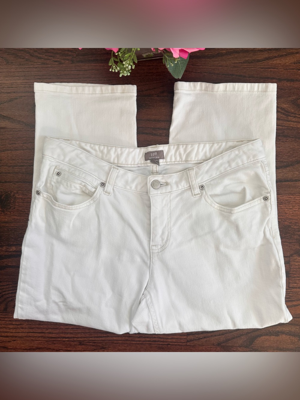 J. Jill cropped jeans, size 8